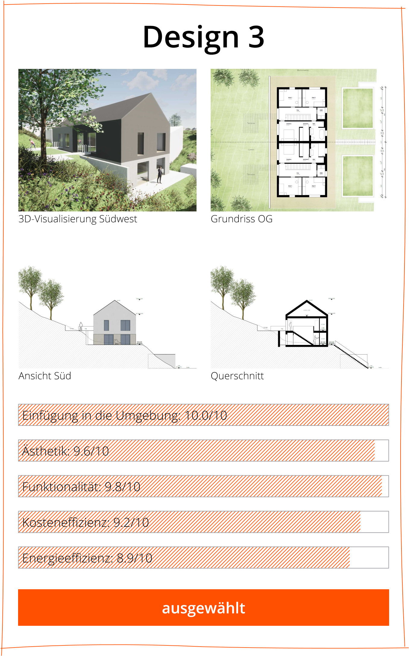 Entwurfsplanung Design 3